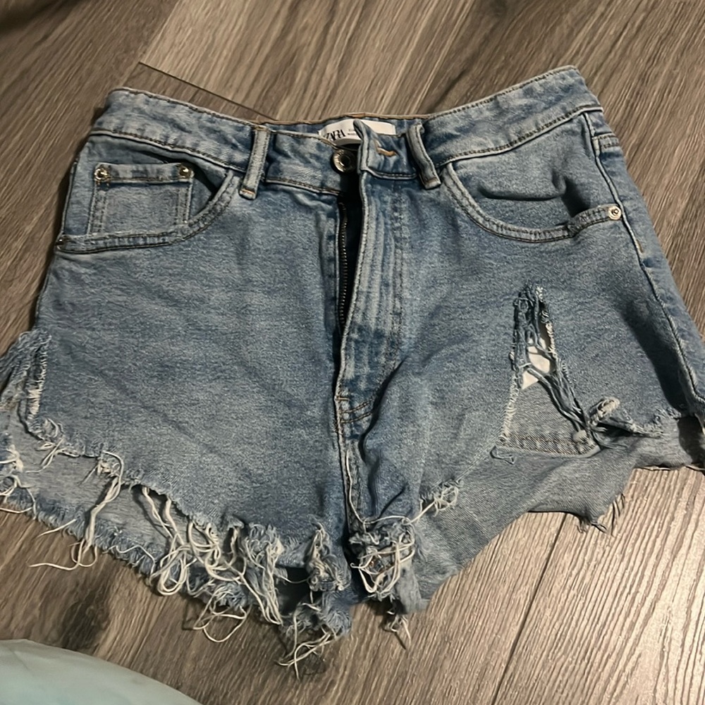 Jean shorts Zara
